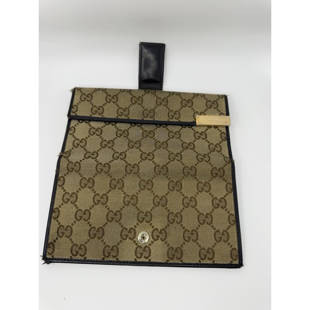 Authentic Vintage Gucci GG Canvas Tri-Fold Wallet 257012 - Heavily Flawed /As-Is - Picture 11 of 16
